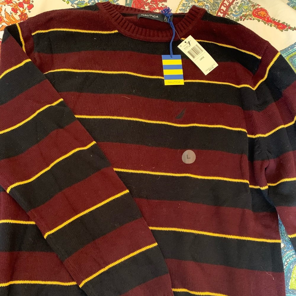 NWT Men’s Nautica Sweater - L